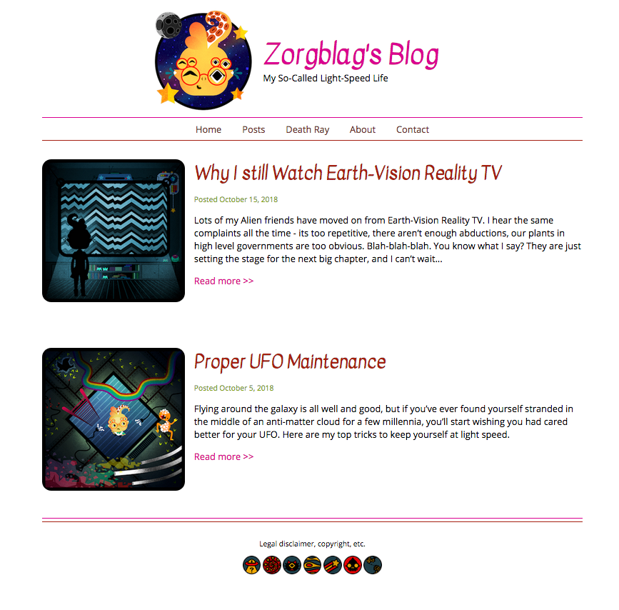 CSS projects course.