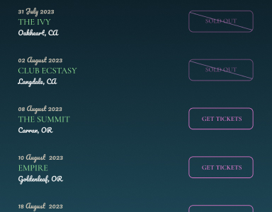 Two different button states shown, including sold out/unclickable buttons and normal buttons.